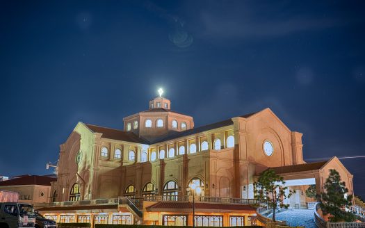 San Ezekiel Church at Night