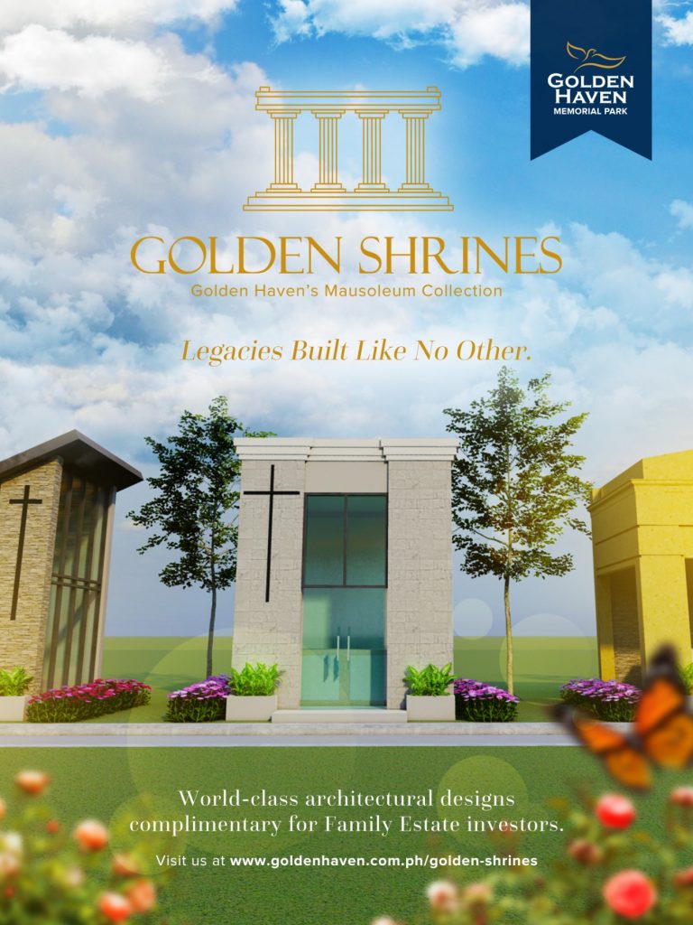 Golden Shrines Mausoleum Poster