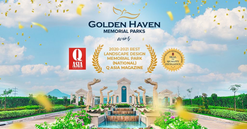 Golden Haven wins Best Landscape Design Memorial Park