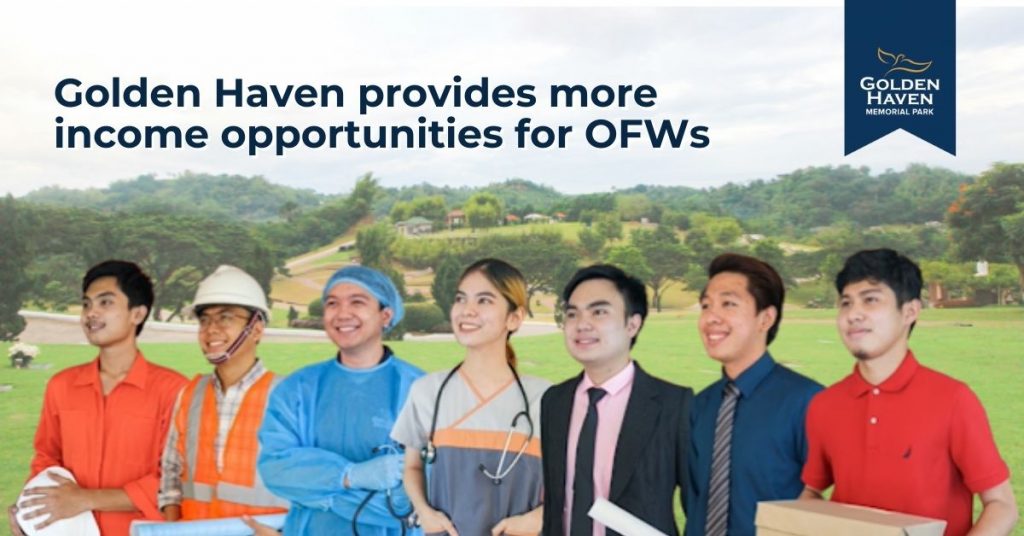 Golden Haven provides more income opportunities for OFWs