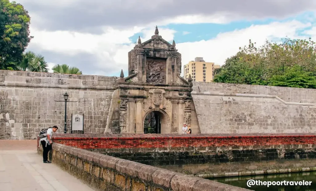 a photo of the historic Intramuros, Philippines