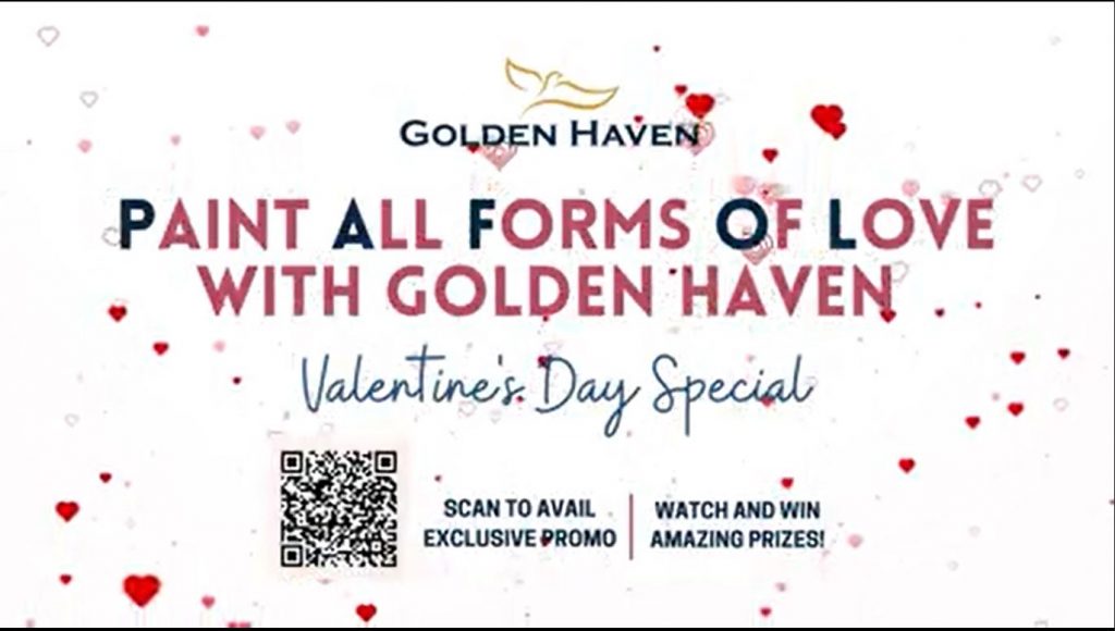 Painting all forms of love with Golden Haven during Valentine's Day