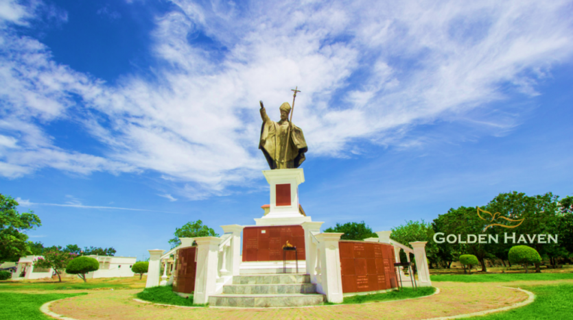 The first memorial park of golden haven in las pinas