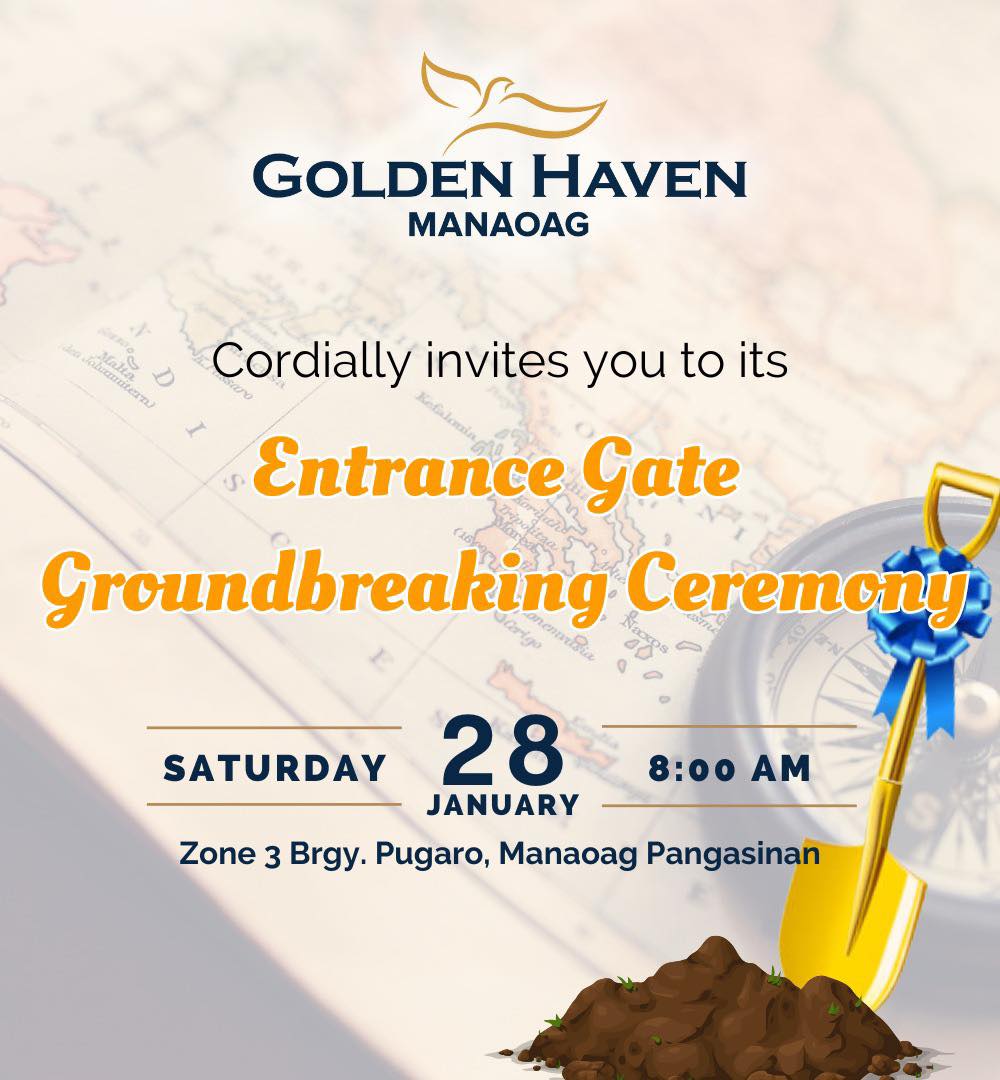 Golden Haven Manaoag Entrance Gate Groundbreaking Ceremony
